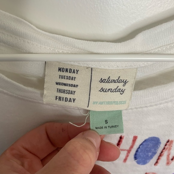 Anthropologie Saturday Sunday Homebody Tee - Picture 6 of 7